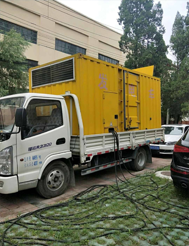 番禺发电车出租-柴油发电机组排烟系统设计要求及其考虑因素