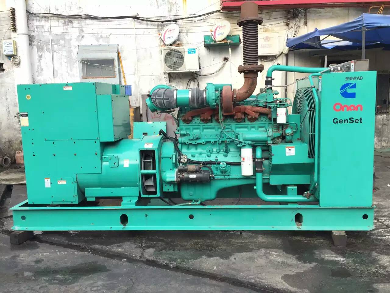 番禺租赁发电机-柴油发电机不正常冒烟的原因